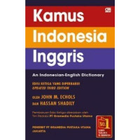 Kamus Indonesia - Inggris