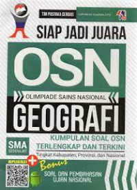 Siap Jadi Juara OSN Geografi